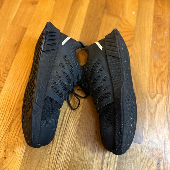 Reebok Men 9.5 Fusion Flexwave Work Athletic Shoe Black Tennis Sneaker Comp Toe - Picture 6 of 8